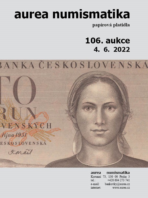 Katalog 106. sálová aukce