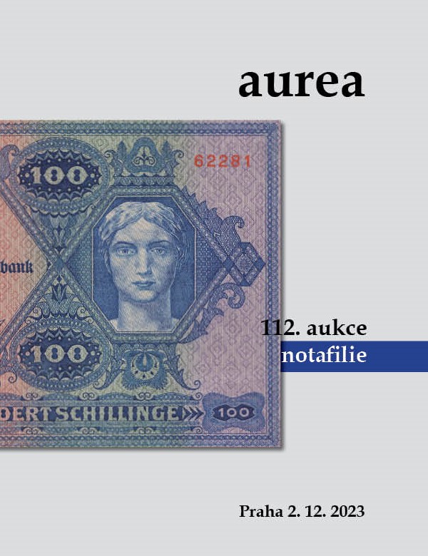 Katalog 112. sálová aukce