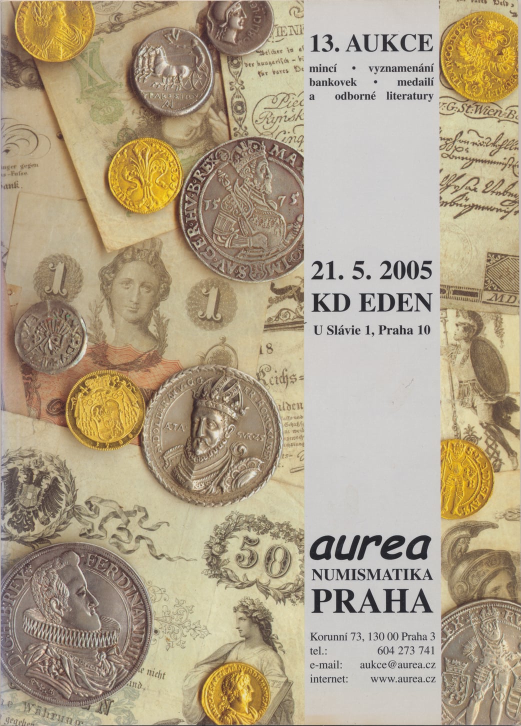 Katalog 13. sálová aukce