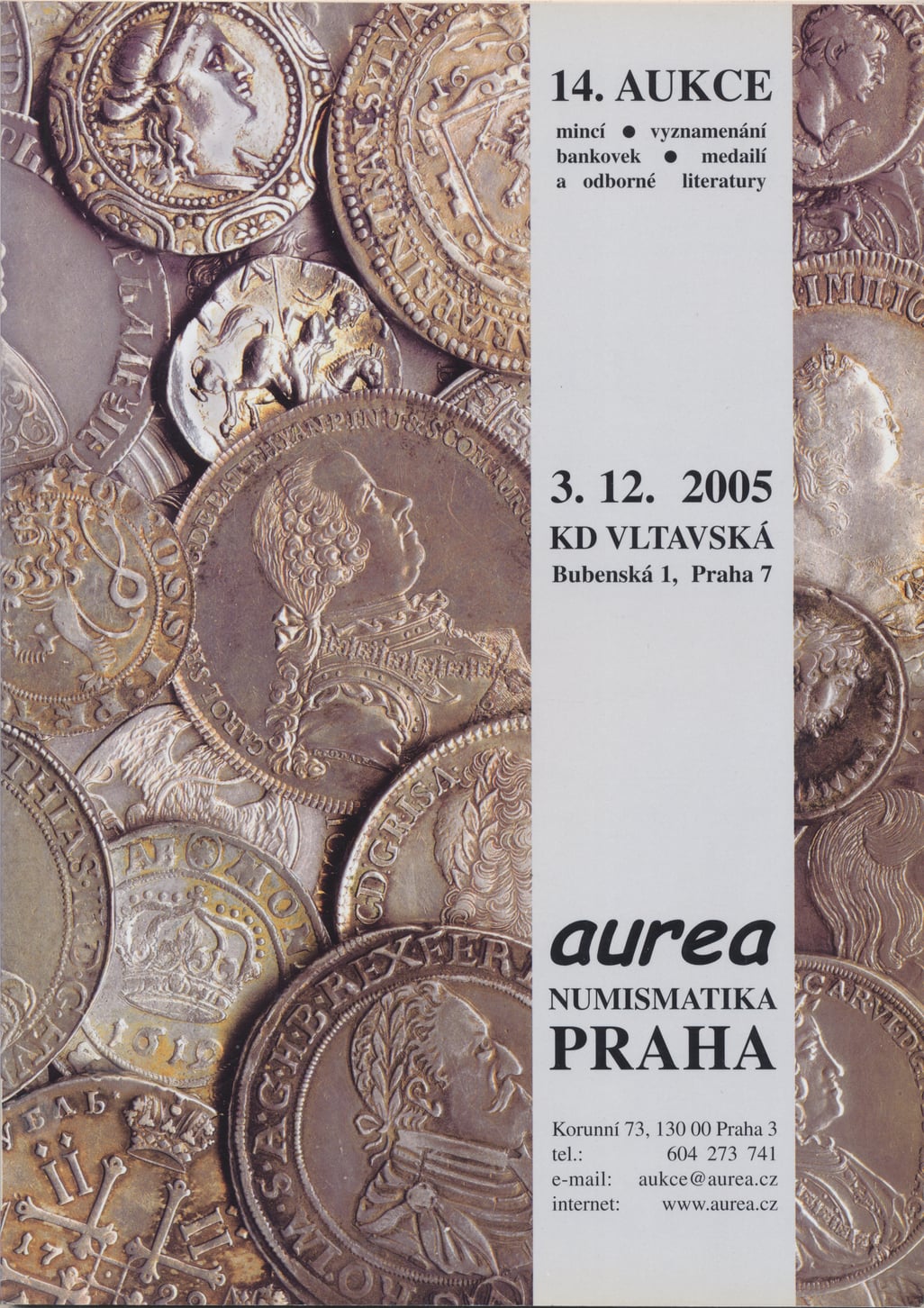 Katalog 14. sálová aukce