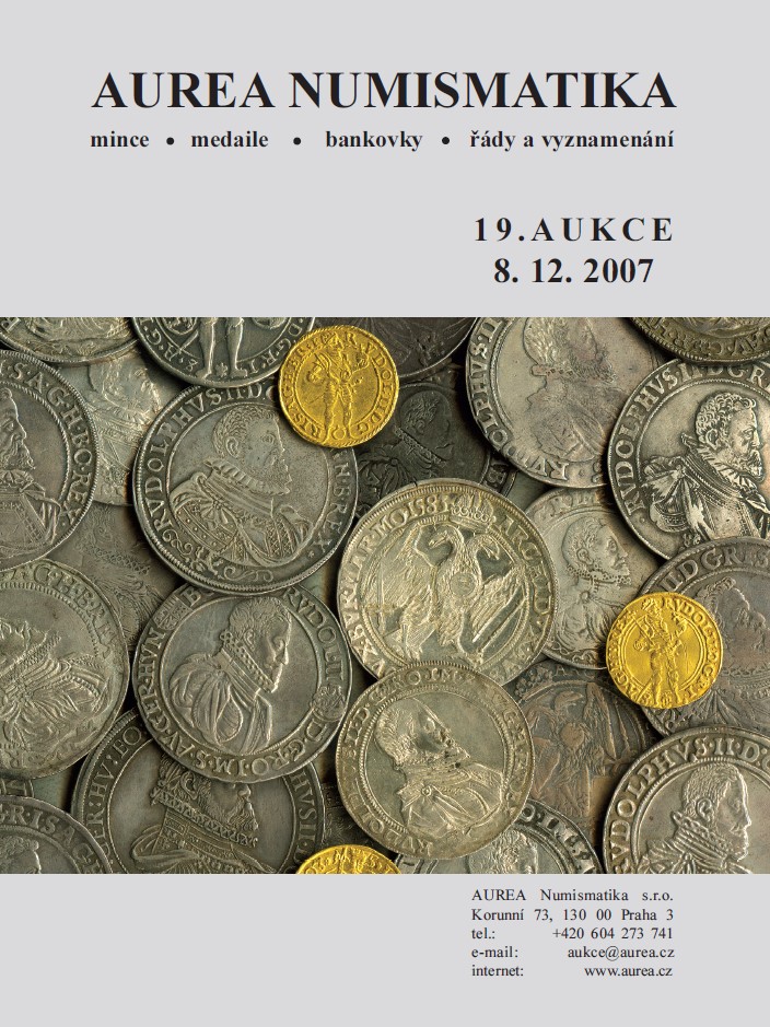 Katalog 19. sálová aukce
