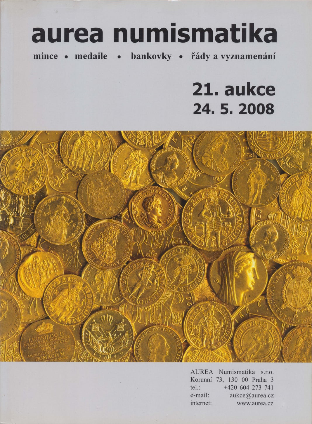 Katalog 21. sálová aukce