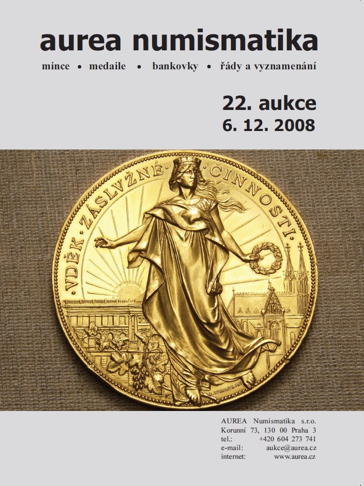 Katalog 22. sálová aukce