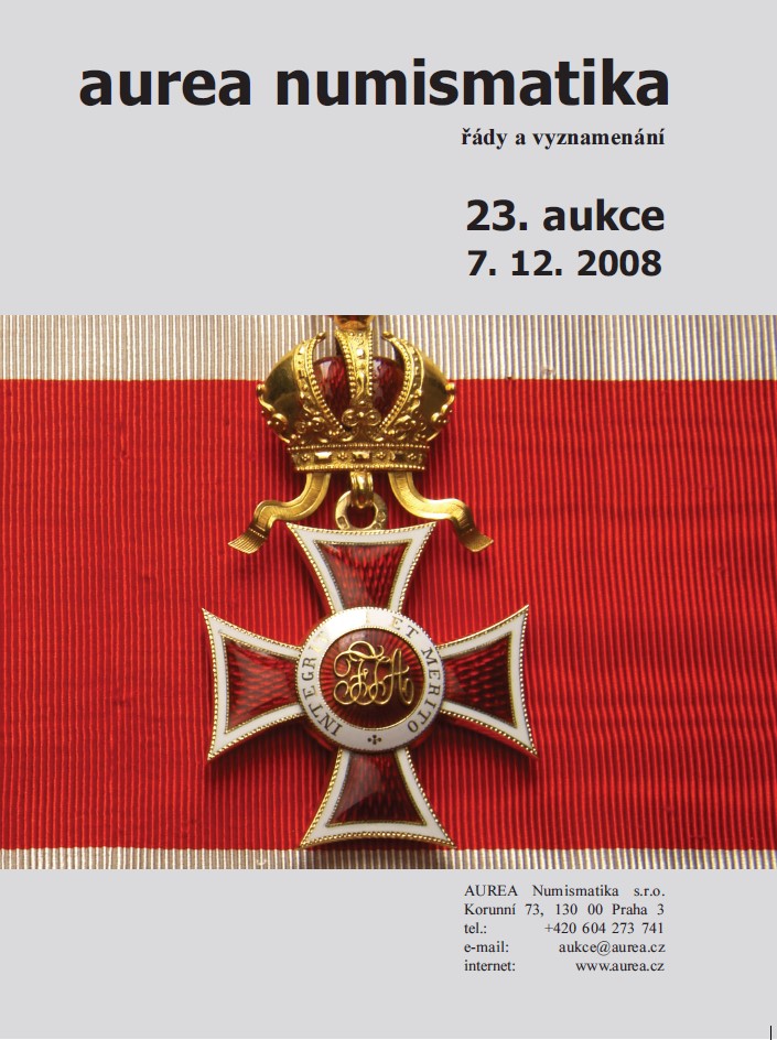 Katalog 23. sálová aukce