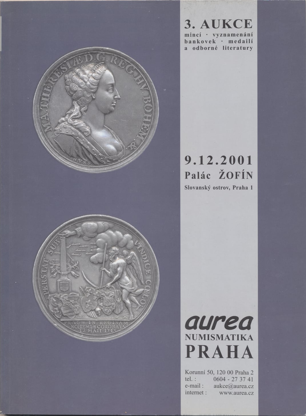 Katalog 3. sálová aukce