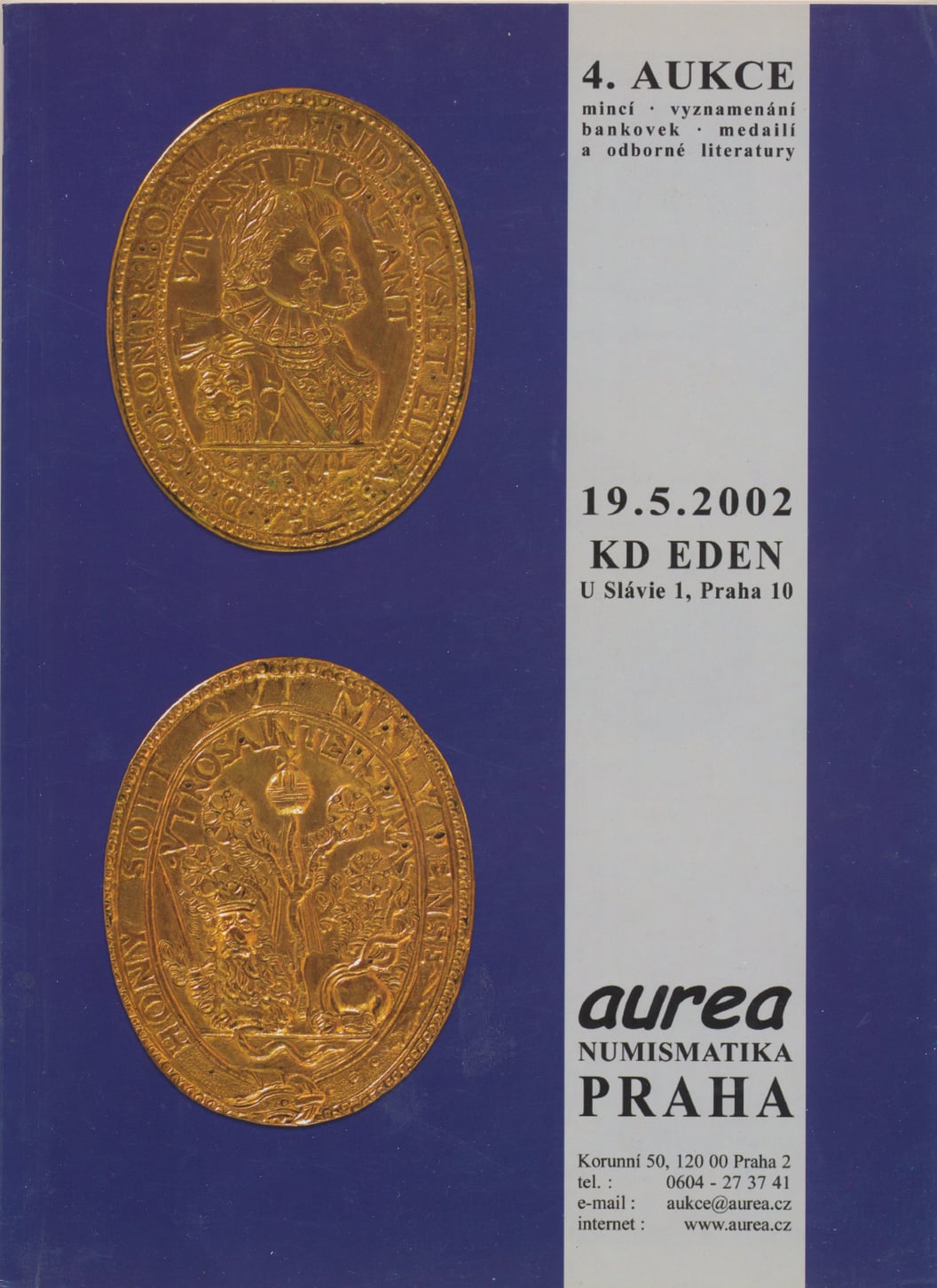 Katalog 4. sálová aukce
