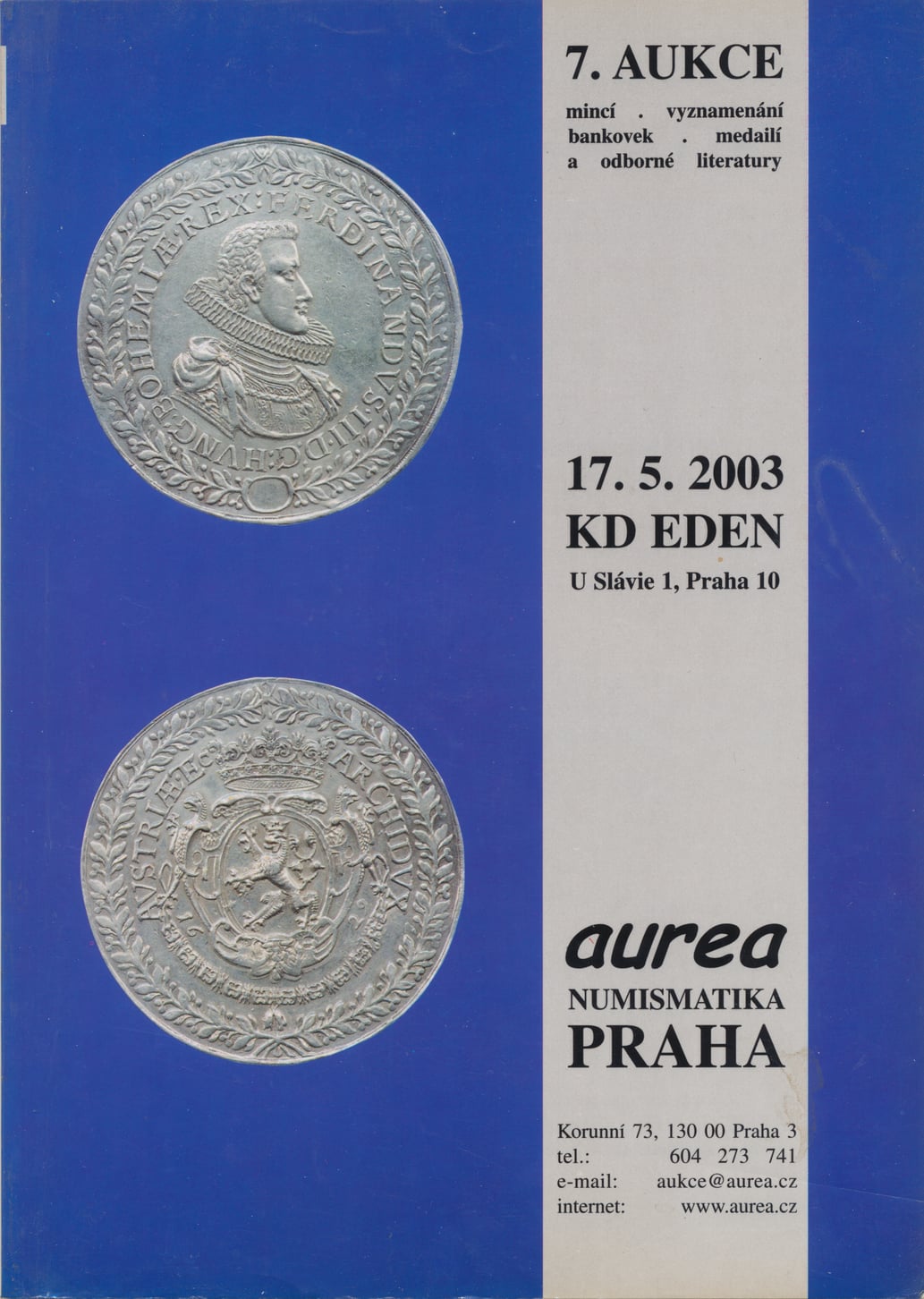 Katalog 7. sálová aukce