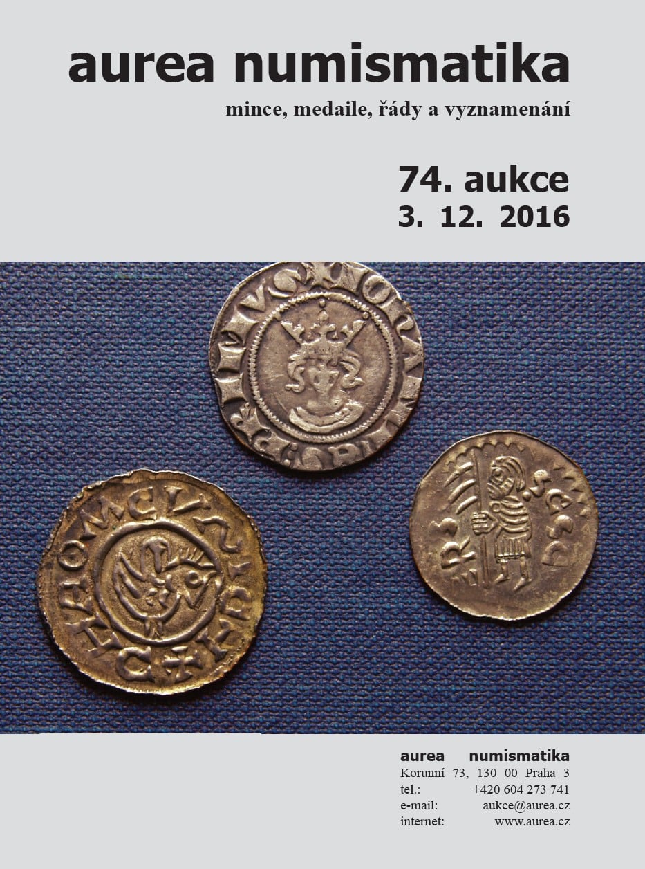 Katalog 74. sálová aukce