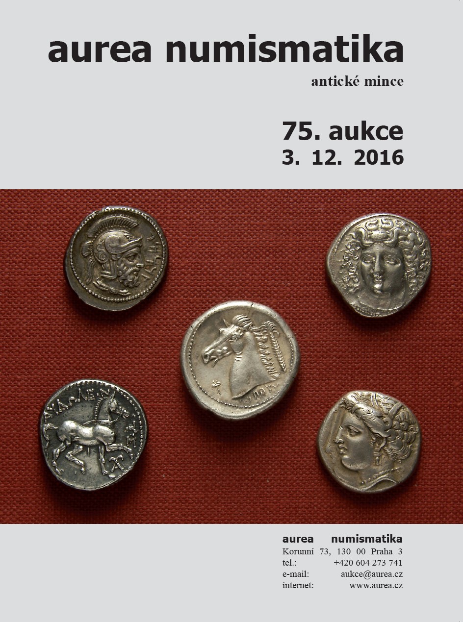 Katalog 75. sálová aukce