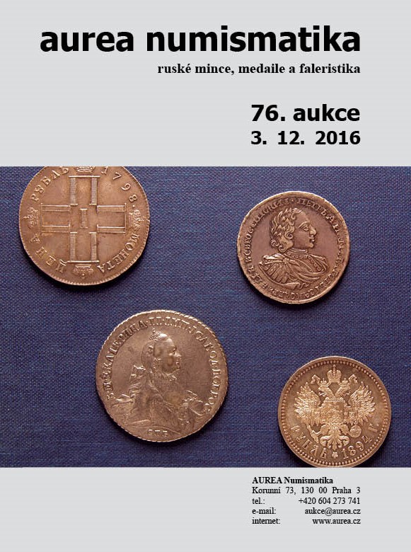 Katalog 76. sálová aukce