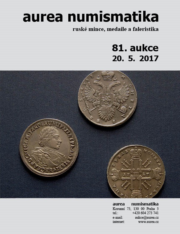 Katalog 81. sálová aukce