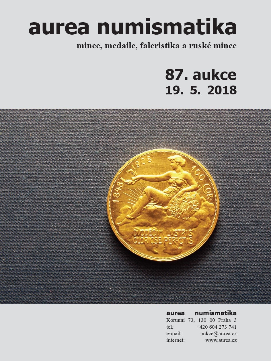Katalog 87. sálová aukce