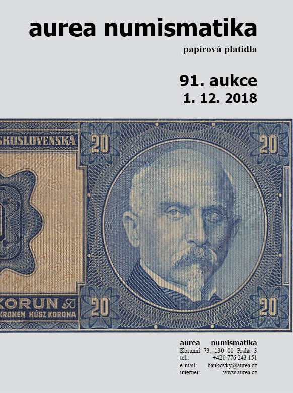 Katalog 91. sálová aukce