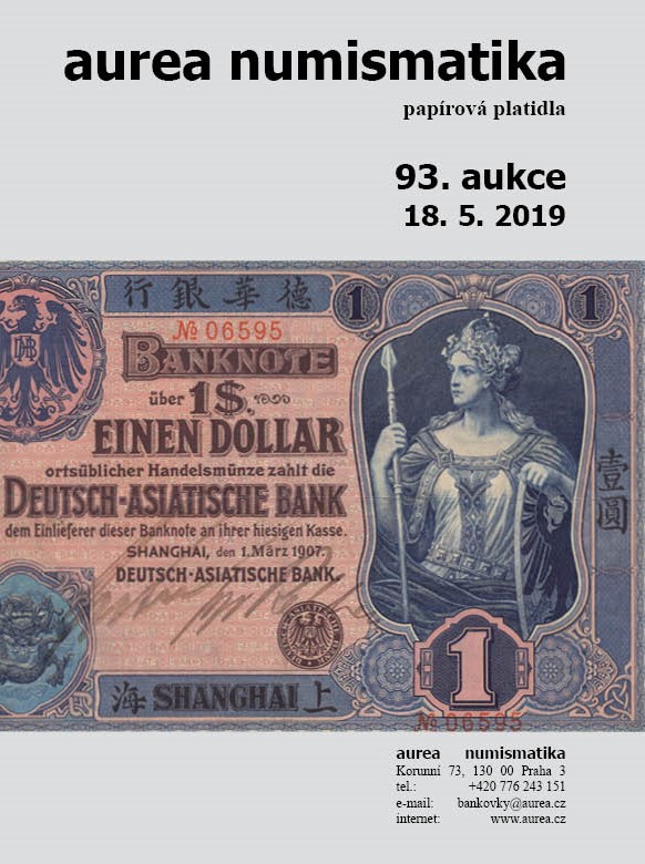 Katalog 93. sálová aukce