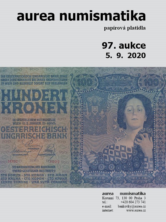 Katalog 97. sálová aukce